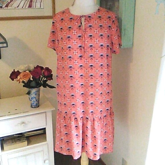 DownEast Shift Style Cottagecore Dress - Picture 2 of 11